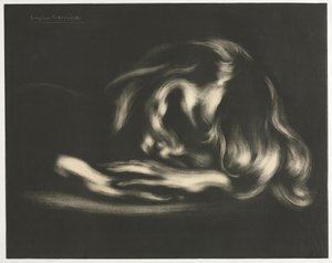 Nuku Jean-René Carrière, Vollard Galleryn alkuperäisten postimerkkien albumista, 1897. tekijältä Auguste Clot