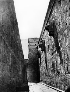 Edfun temppeli, Egypti, 1893