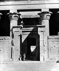 Edfun temppeli, Egypti, 1893