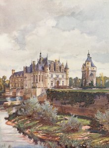 Ranska: Le Chateau De Chenonceaux (värilitro)
