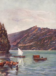 Ranska: Lac Du Bourget (värilitro)