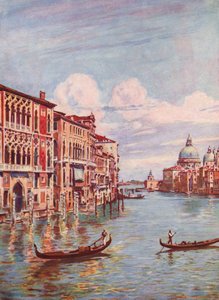 Venetsia, Suuri kanava, Italia (värilitro)