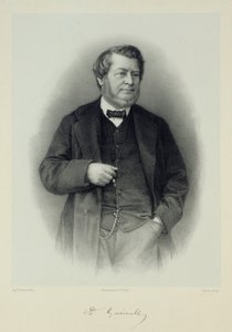 Adolphe Guéroultin muotokuva 1810-1872. tekijältä Auguste Lemoine