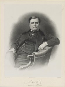 Alexandre Florian Josephin muotokuva, kreivi Colonna-Walewski 1810-1868