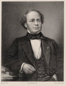 Muotokuva säveltäjä Jacques Fromental Halévysta 1799-1862. tekijältä Auguste Lemoine