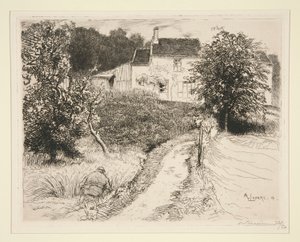 Bellotissa (Seine-et-Marne) (Bellotissa [Seine-et-Marne]) tekijältä Auguste Lepere