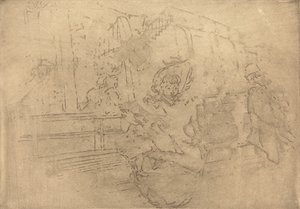 Lähtö Greenwichiin Lähtö pour Greenwich, 1891. tekijältä Auguste Lepere