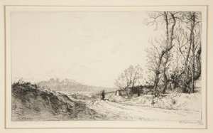Derni?res feuilles (Vend?e) (Viimeiset lehdet [Vendee]) tekijältä Auguste Lepere
