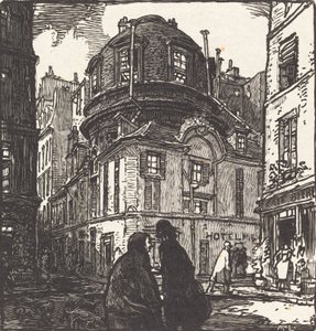 Vanha lääketieteen akatemia, julkaistu 1901. tekijältä Auguste Lepere