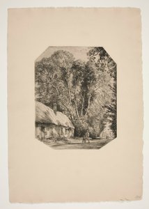 Le Bout Genet (Crevecoeur-le-Grand) tekijältä Auguste Lepere