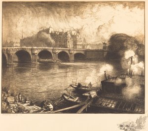 Uusi silta tekijältä Auguste Lepere