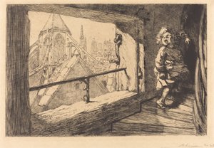 Saint-Severinin katot tekijältä Auguste Lepere