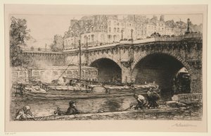 Pont Neuf tekijältä Auguste Lepere