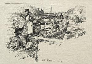 Apple Market, nro 1 tekijältä Auguste Louis Lepère
