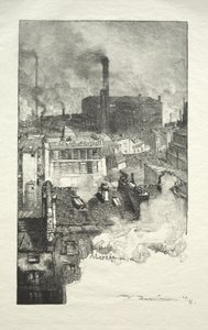 Gobelins-alue tekijältä Auguste Louis Lepère