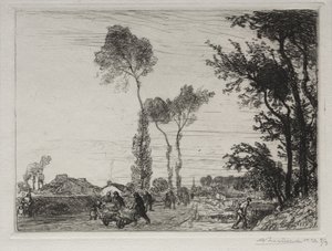 Paluu St. Jean-de-Mont Marketista tekijältä Auguste Louis Lepère
