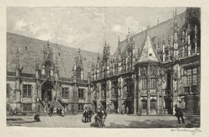 Kuvitettu Rouen: Oikeuspalatsi