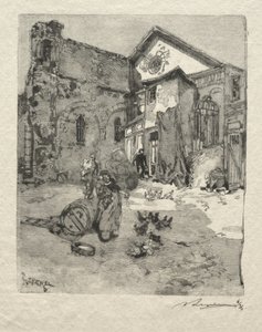 St. Julian the Poor: Portaali tekijältä Auguste Louis Lepère