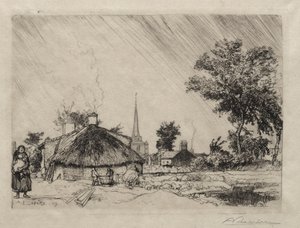 Suihku: St. Jean-de-Monte tekijältä Auguste Louis Lepère