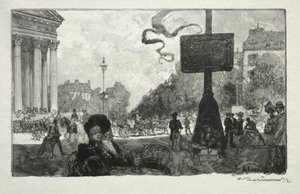 Cantonada de la Rue Royalefinnish tekijältä Auguste Louis Lepère