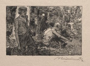 Kielon poimiminen tekijältä Auguste Louis Lepère