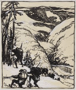 Vosgesissa tekijältä Auguste Louis Lepère