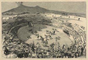Italia. Pompejin festivaali, Gladiaattorien sirkus tekijältä Auguste Louis Lepère