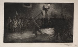 Call of the Night Sweepers tekijältä Auguste Louis Lepère