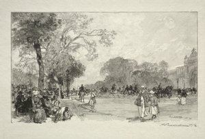 Avenue des Champs-Elysees tekijältä Auguste Louis Lepère