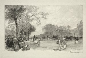 Avenue des Champs-Elysees. tekijältä Auguste Louis Lepère