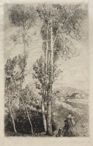 La Petite Mare, 1908. tekijältä Auguste Louis Lepère