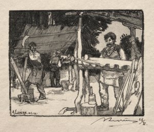 Listan valmistaja tekijältä Auguste Louis Lepère
