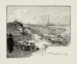 Päivittäinen piste. tekijältä Auguste Louis Lepère