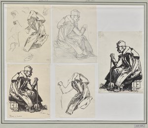 Serbian kuningas Pietari tekijältä Auguste Louis Lepère