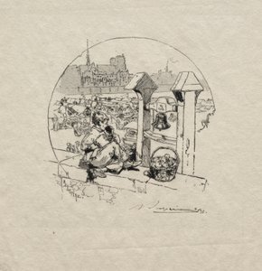 Apple Market, nro 2. tekijältä Auguste Louis Lepère