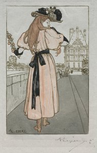 Pariisin almanakka, 1897: kevät, 1897. tekijältä Auguste Louis Lepère