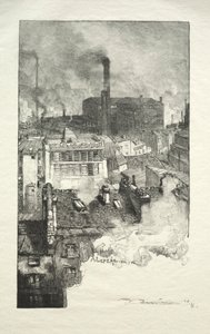 Gobelins-alue tekijältä Auguste Louis Lepère