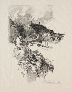 Tie Versaillesiin. tekijältä Auguste Louis Lepère
