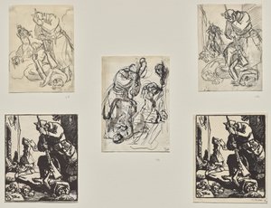 saksalainen sotilas tekijältä Auguste Louis Lepère