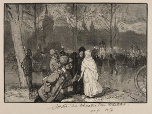 Poistuminen Théâtre du Chatelet