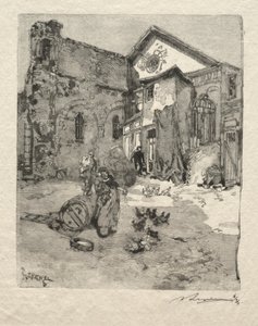 St. Julian the Poor: Portaali tekijältä Auguste Louis Lepère