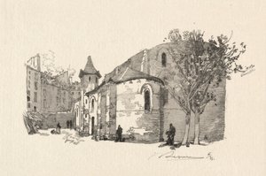 St. Julien le Vauvre, Ulkokuva tekijältä Auguste Louis Lepère