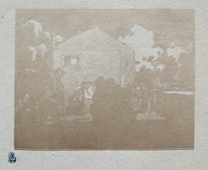 Kerjäläiset viimeisessä talossa tekijältä Auguste Louis Lepère