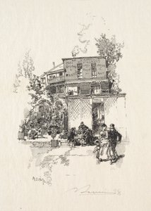 Guinguette. tekijältä Auguste Louis Lepère