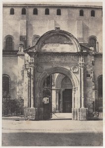 Porte Bachelier, Saint-Serninin kirkko, Toulouse (Haute-Garonne)