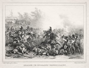 Albumi vuodelta 1833: Charge of Republican Hussars