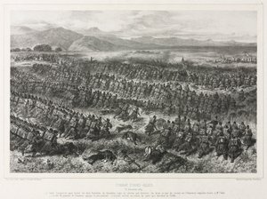 Oued-allegin taistelu, 31. joulukuuta 1839 tekijältä Auguste Raffet