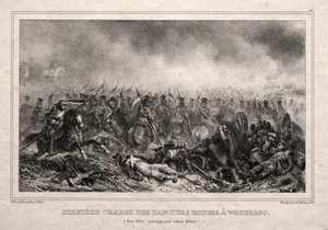 Red Lancersin viimeinen panos Waterloossa.