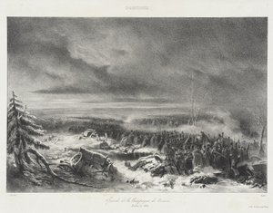 Kohtaus Venäjän sotaretkeltä – Pariisin taidenäyttely 1836