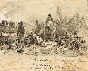 Napoleon Waterloon taistelussa